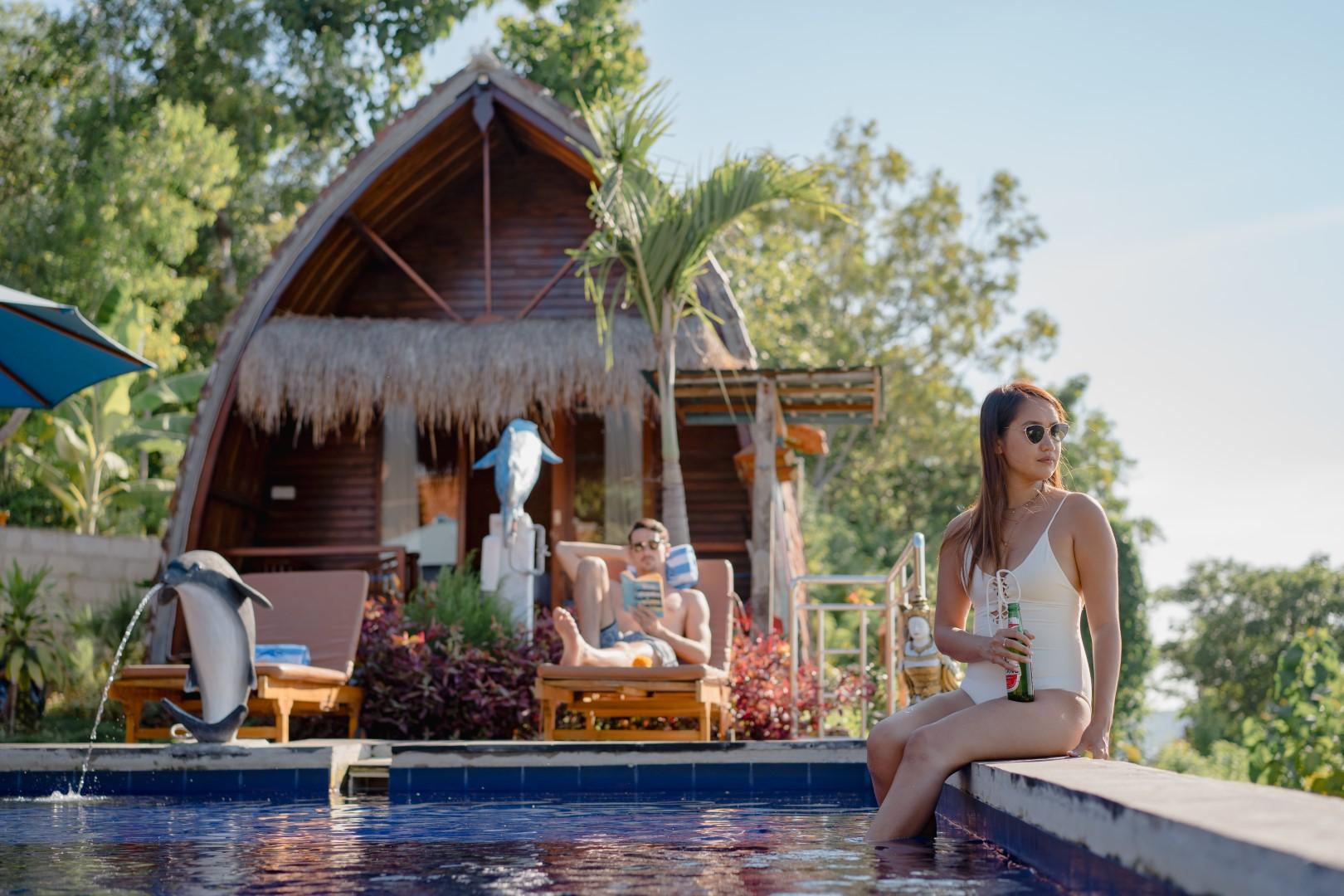 Sundi Ocean Bungalow By Abm Toyapakeh Eksteriør bilde
