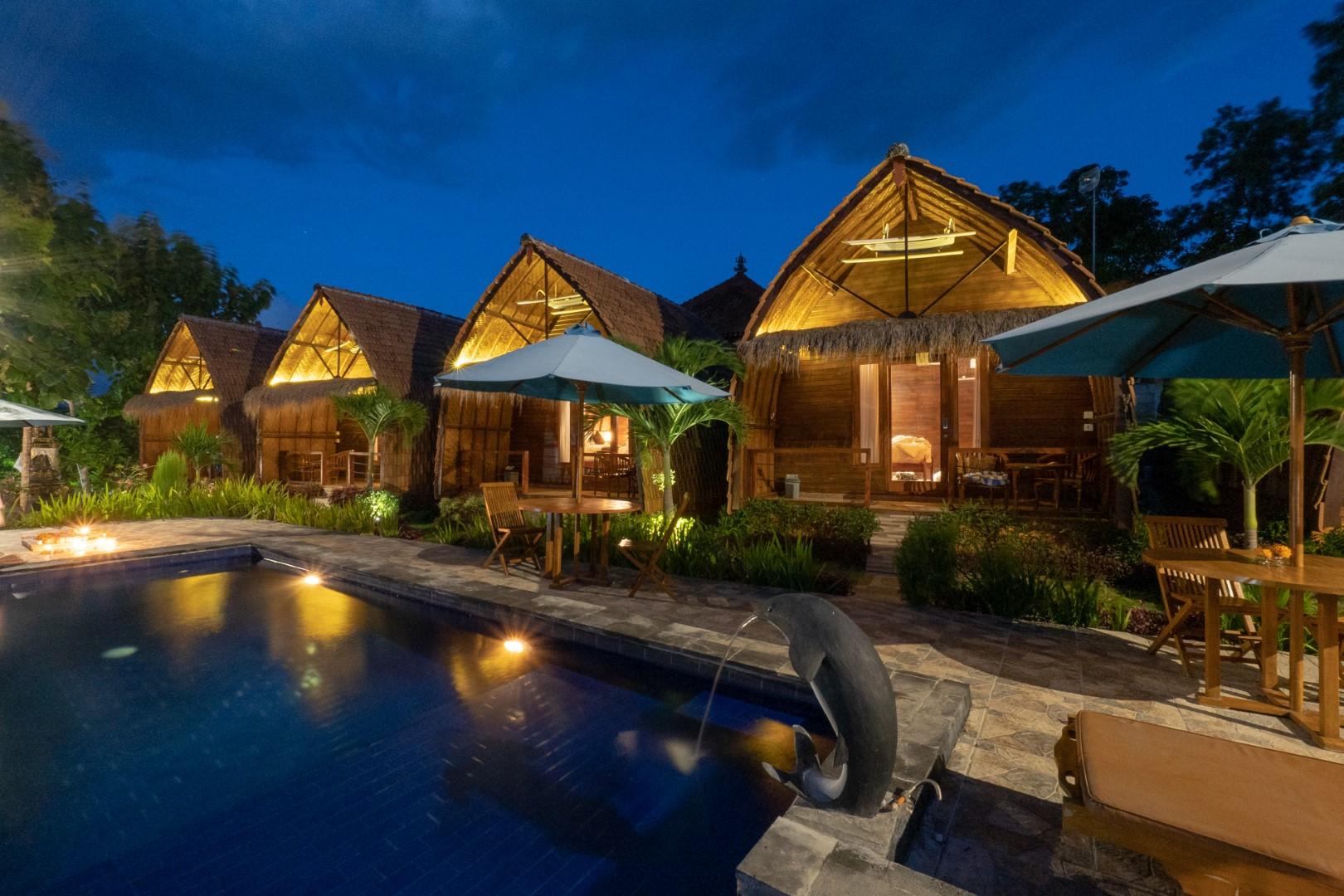 Sundi Ocean Bungalow By Abm Toyapakeh Eksteriør bilde
